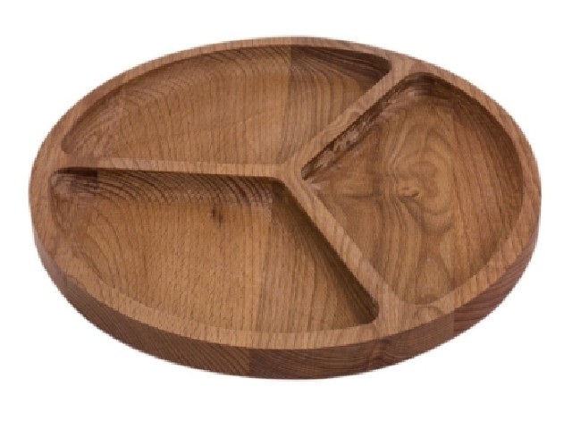 Менажница Natura круглая д.250х25 мм натуральный 1055/15